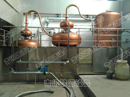云南三步精餾蒸餾器（短程雙釜紫銅蒸餾器）